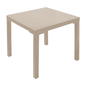 Mesa Premium Plastimas Base Plastica Cocoa