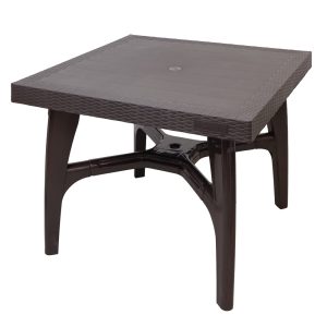 Mesa Quattroxl Plastimas Café
