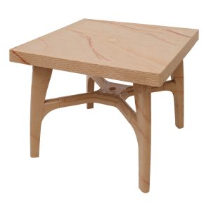 Mesa Quattroxl Plastimas Madera Sandalo
