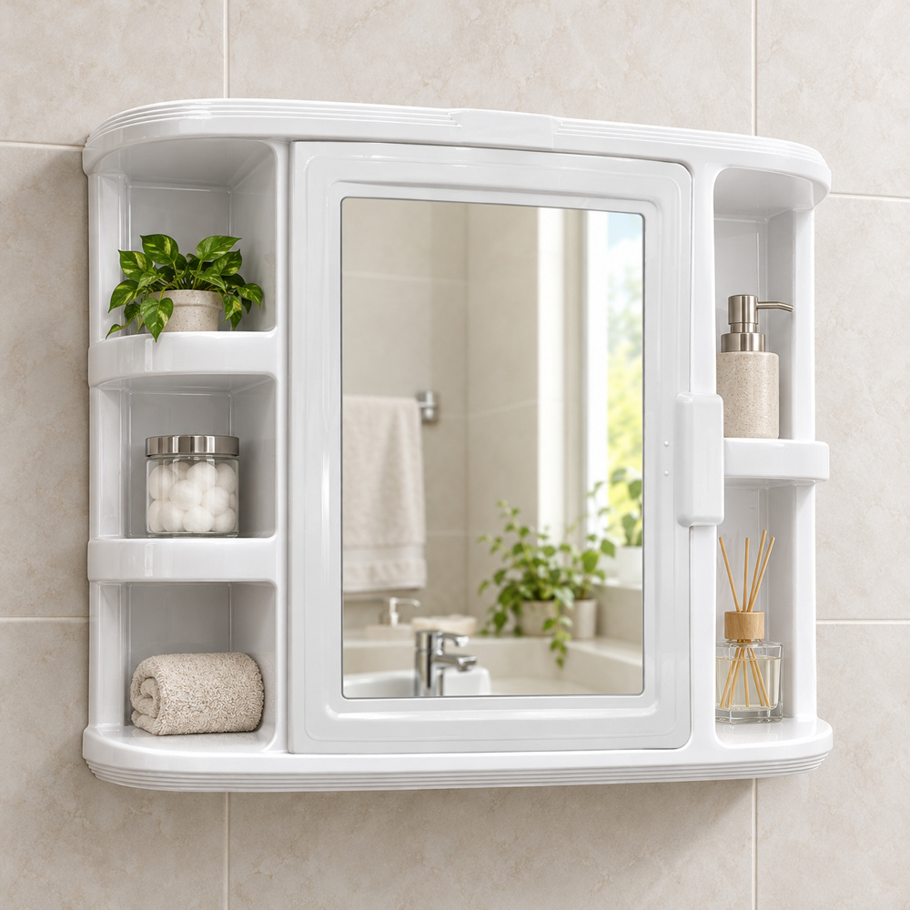Mueble de Baño Plastimas Blanco - Imagen 4