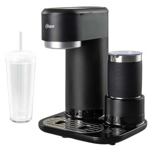 Oster Cafetera Latte con Espumador 4 en 1