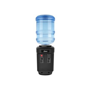 Oster Dispensador de Agua de Mesa, Frío Caliente, Negro