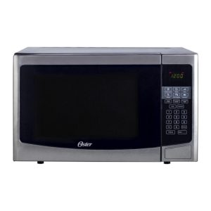 Oster Microondas 12 Pies, Digital Gris con Negro