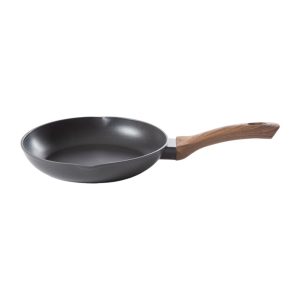 Oster Sartén de 30 cm Antiadherente Asa Imitación de Madera Gris
