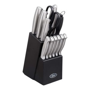 Oster Set de Utensilios de Cocina Baldwyn Plateado, 14 Piezas