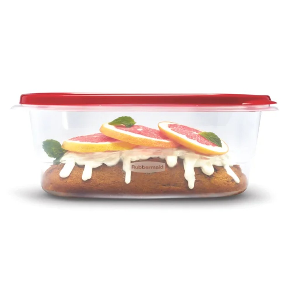 Recipiente Hermético Rubbermaid 8 Tazas 2 Pack Rectangular Takealongs - Imagen 4