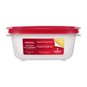 Rubbermaid Hermetico Cuadrado Easystore 124L 2Pk