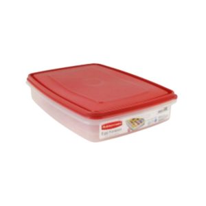Rubbermaid Huevera Rectangular Tapa Roja