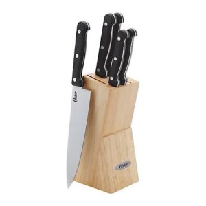 Set Cuchillos 6Pzs Base Madera Oster