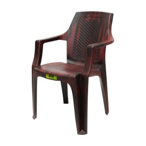 Silla Premium con Brazo Plastimas Madera Cerezo