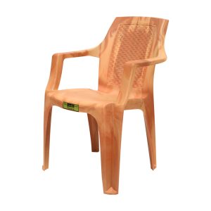 Silla Premium con Brazo Plastimas Madera Sandalo