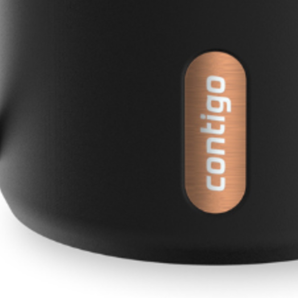 Termo Contigo 14 Oz Negro/Bronce Acero Inoxidable - Imagen 4