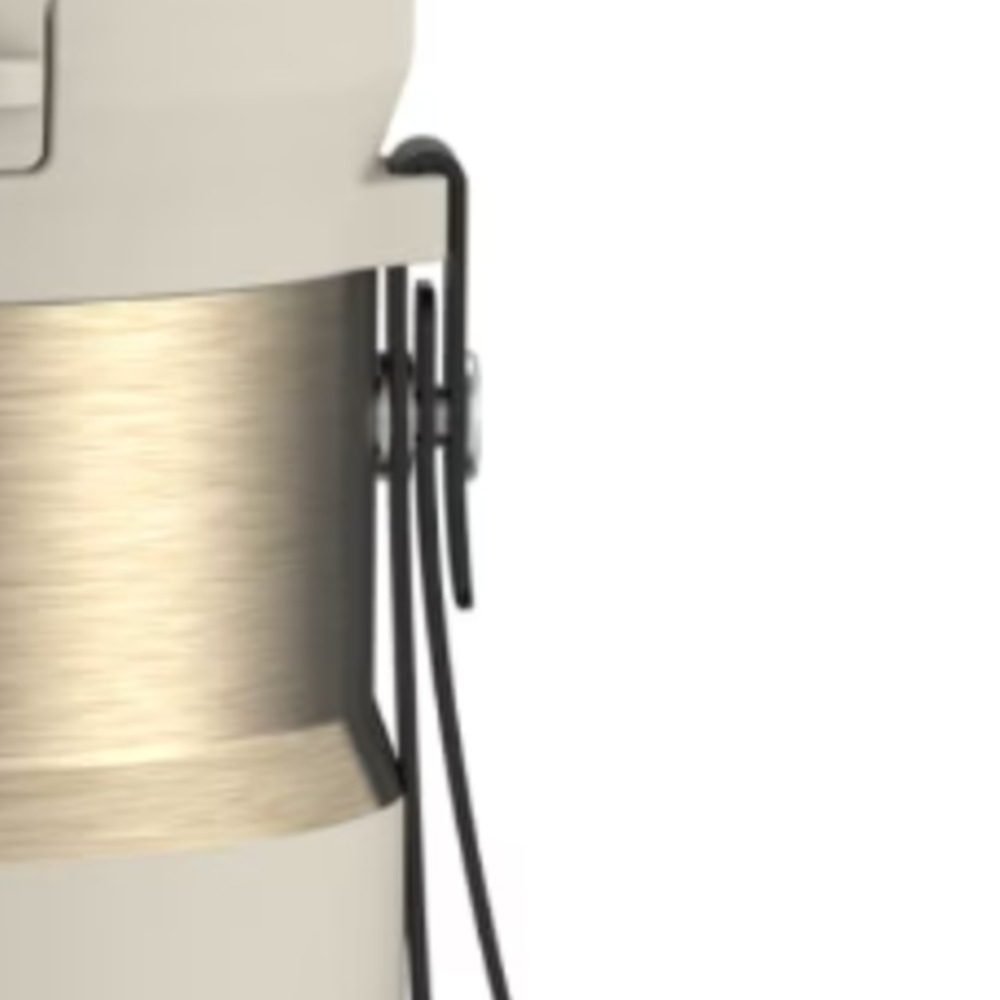 Termo contigo Acero Inoxidable 16Oz Blanco Hueso / Dorado - Imagen 5