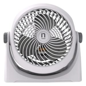 Ventilador Navia Circulador de Aire Gris Claro 10"